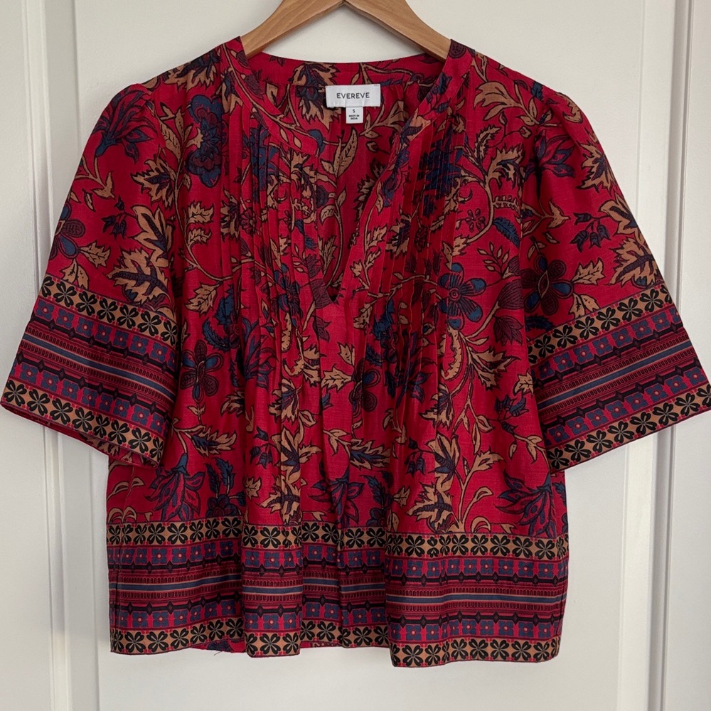 Batik Boho Blouse from Evereve